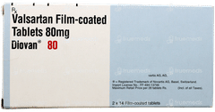 Diovan 80 Tablet 14